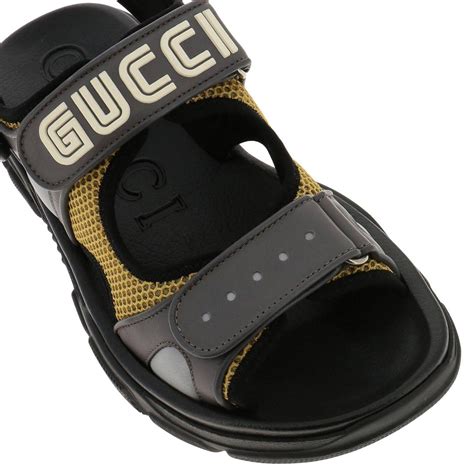 gucci sandal mens|Gucci men's sandals on sale.